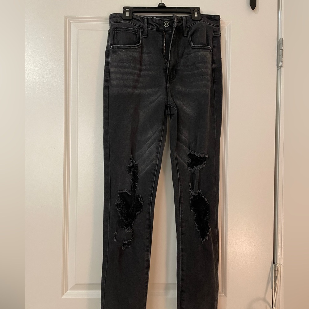 Ripped Black Jeans